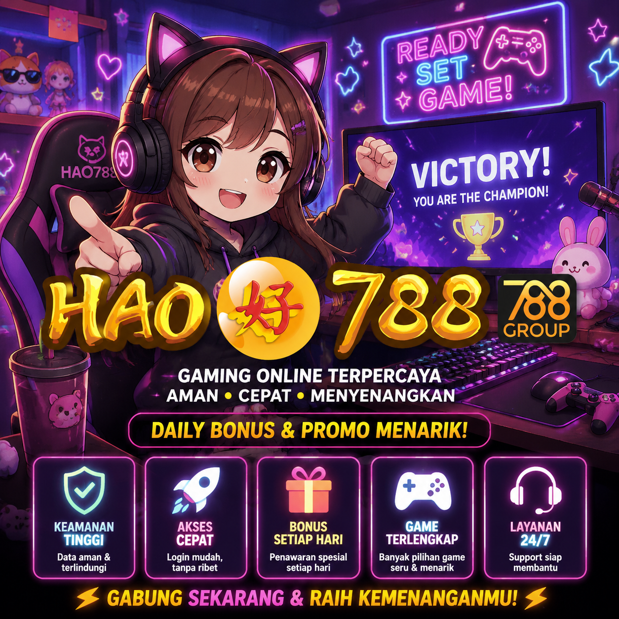 HAO788: Platform Gaming Online Unggulan dengan Tingkat Kemenangan yang Tinggi Terpercaya