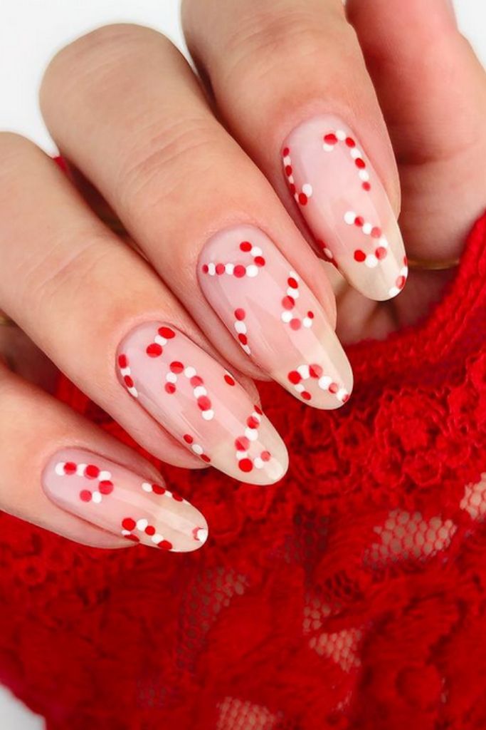 White Christmas Nails Design 2018 for You | Xmas nails, Gel nails, White  tip nails