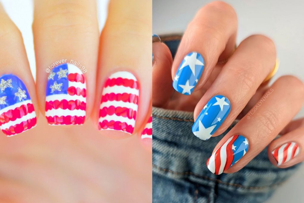 30 Simple 4th of July nails