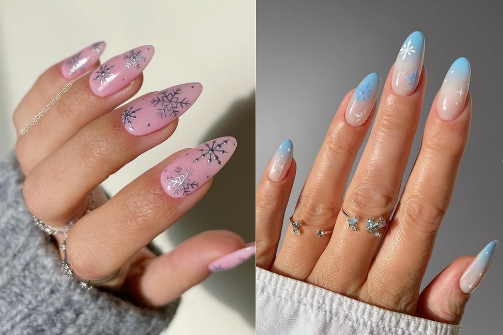 Trendy winter nail designs