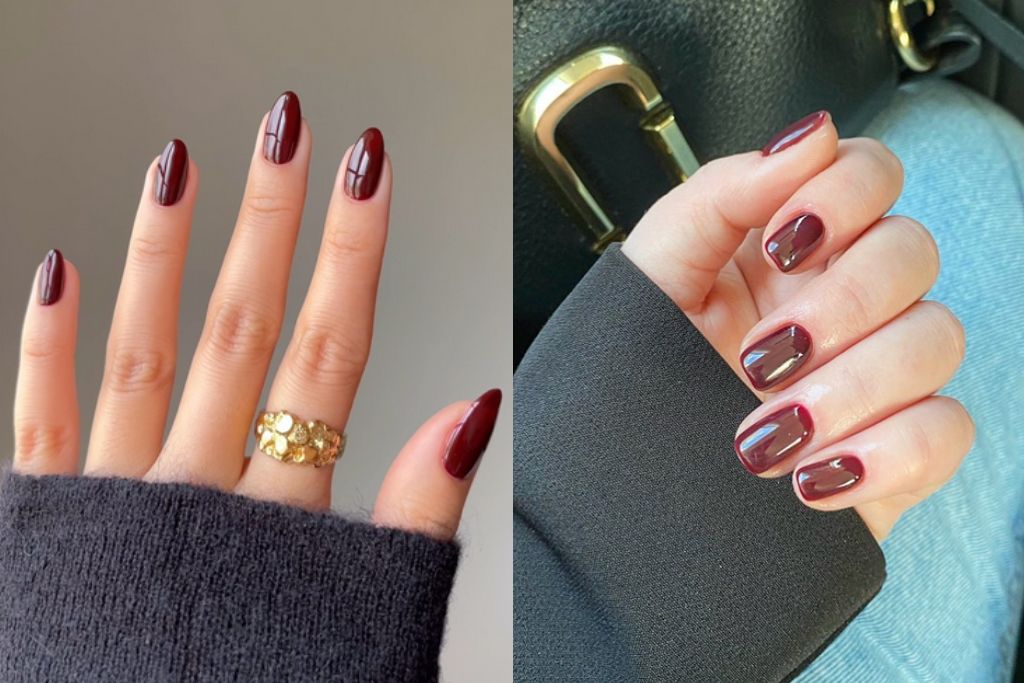 Best burgundy nails